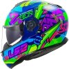 LS2 KASK SZCZĘKOWY FF908 STROBE II SVENT BLUE GREE